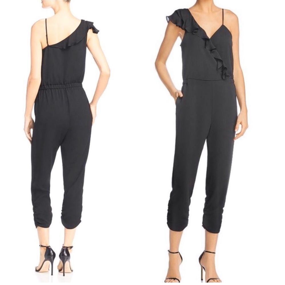 Parker Addison jumpsuit in black size 2